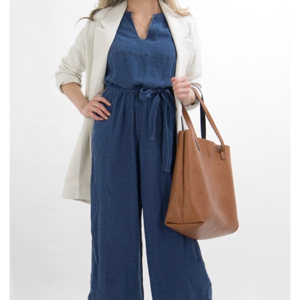 *NWT* Chambray jumpsuit